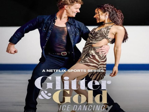 'Brillantina y oro, danza sobre hielo',  (Glitter & Gold: Ice Dancing),