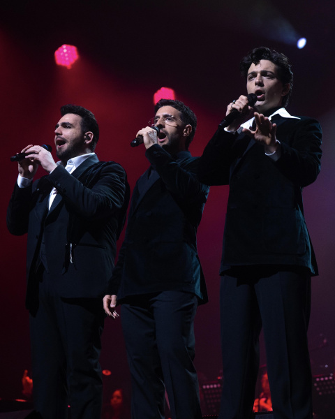 El grupo Il Volo en concierto