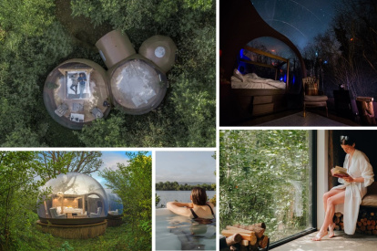 Glamping de Finn Lough, Irlanda