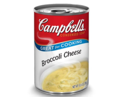 Sopa de brócoli y queso Campbell's