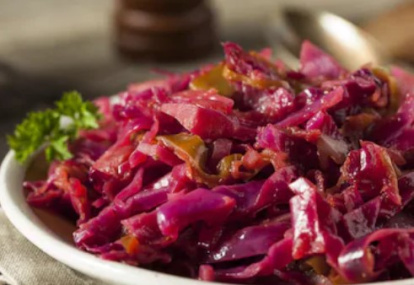 Lombarda con manzana