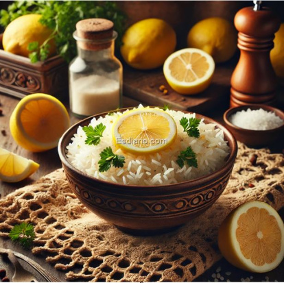 Arroz basmati al limón
