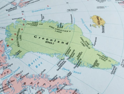 Mapa de Groenlandia