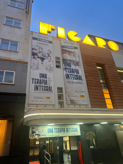Fachada del Teatro Figaro de Madrid