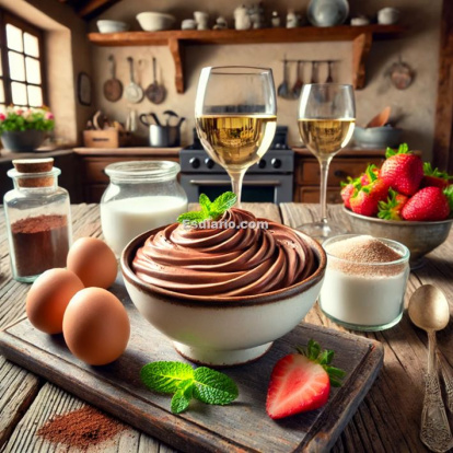 Mousse de chocolate