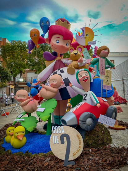 Falla infantil premiada