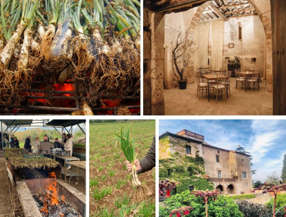Imágenes de Majols Natura y el Fortí del Rourell, donde los Calçots son los protagonistas