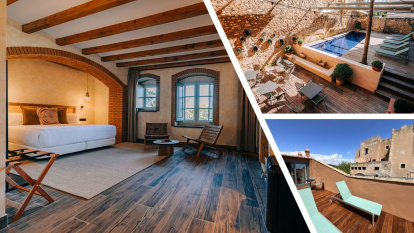 Hotel Gran Claustre, con vistas a La Vila Closa