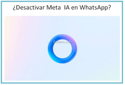 Desactivar META IA en Whatsapp