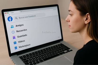 Pestaña 'Amigos' en Facebook