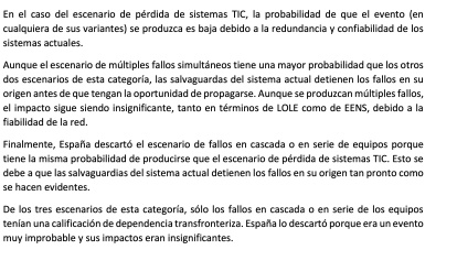 Ribera descartó como causa de colapso todo fallo técnico.