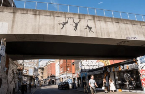 Obra de Banksy