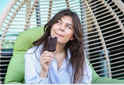 Tomar helado