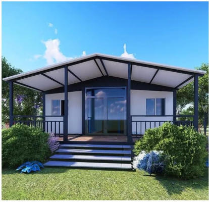 Casa prefabricate modular en Amazon