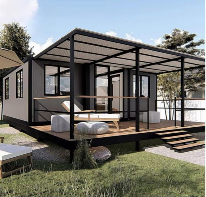 Casa prefabricada en  Amazon