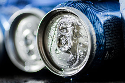 Latas de cerveza