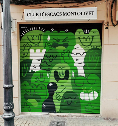 II Concurso de Arte Urbano organizado por la Junta Municipal de Russafa