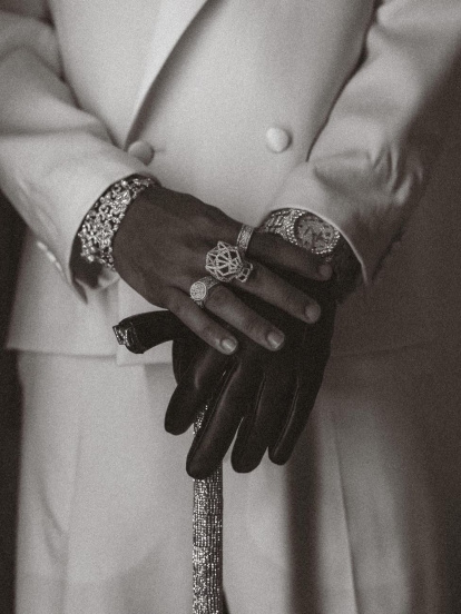 Lamine Yamal presumiendo de joyas