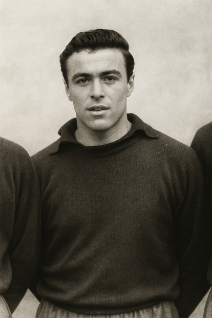 Luciano Pavarotti, en su etapa de portero juvenil del Módena