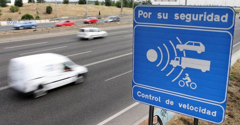 Cartel de radares en españa