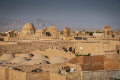 Casco antiguo de Yazd, Irán.