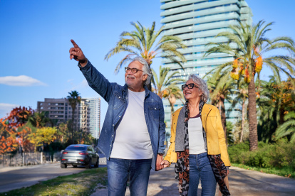 Pareja senior de viane en Barcelona