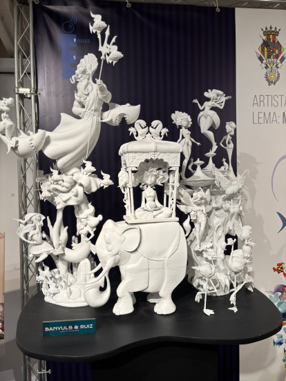 Maqueta de la falla de Exposición 2026