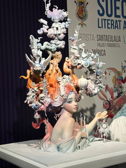 Maqueta Falla Sueca - Literato Azorín 2026