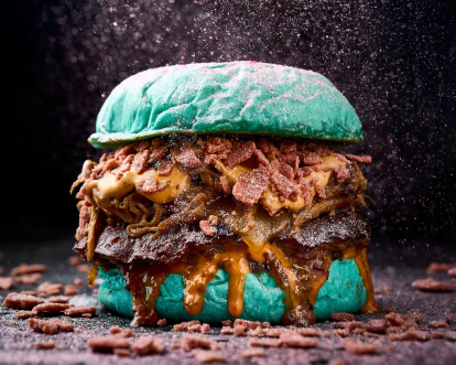 Ganadora 2025 de la Champions Burger: Diamante Azul de Nolito's