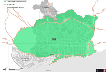 La ZBE en Barcelona