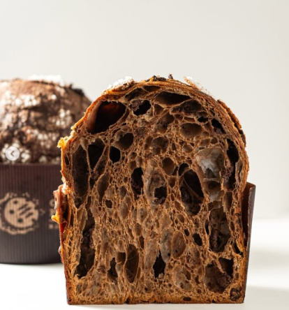 Mejor panettone artesano de chocolate de la Pastelería @cal_jan