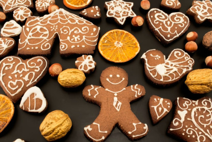 Galletas de hombres de jengibre o 'Gingerbread cookies'