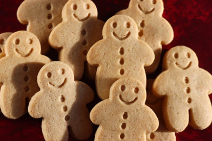 Gingerbread cookies o 'hombrecitos de jengibre'