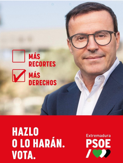 Candidato PSOE Miguel Ángel Gallardo