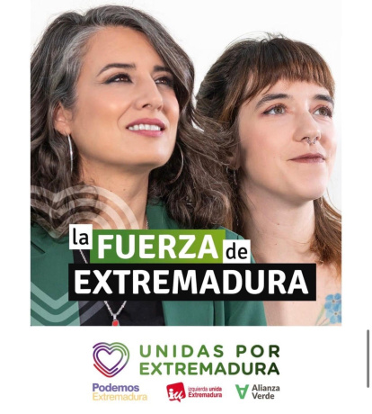 Candidata Unidos por Extremadura Irene de Miguel