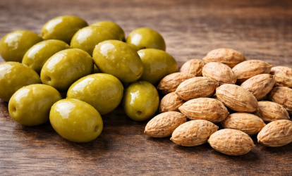 Huesos aceitunas
