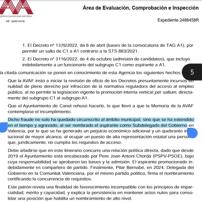 Resolución de Antifraude