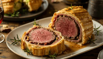 Solomillo Wellington al horno