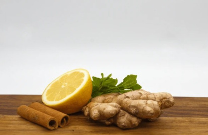 Limón, jengibre y canela