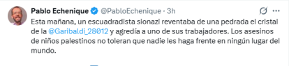 X de Pablo Echenique