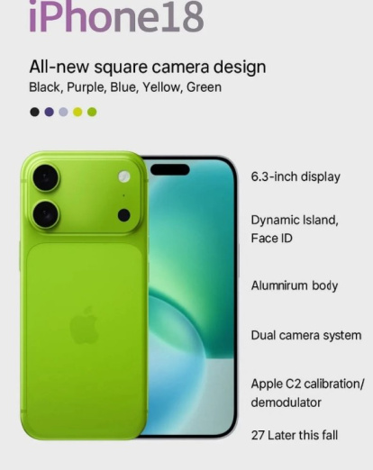 Filtraciones iPhone 18