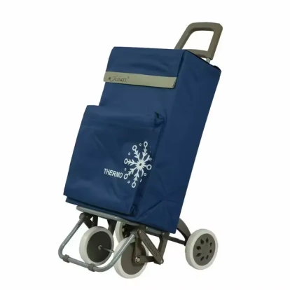 El nuevo diseño de carrito con 4 ruedas y bolsa térmica se impone como opción cómoda y funcional entre quienes hacen la compra a pie
