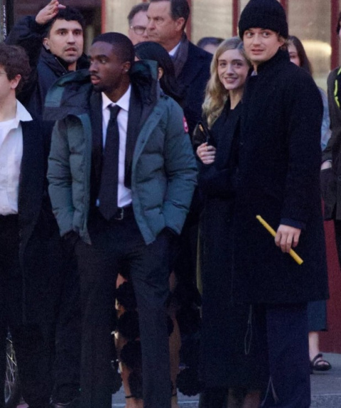 Algunos invitados de la boda de Maya Hawke y Christian Lee Hutson