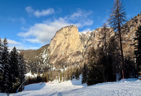 Esquiar entre pinos, el lado más íntimo de Alta Badia.