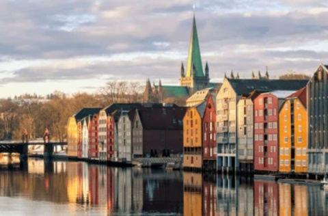 Trondheim en Noruega
