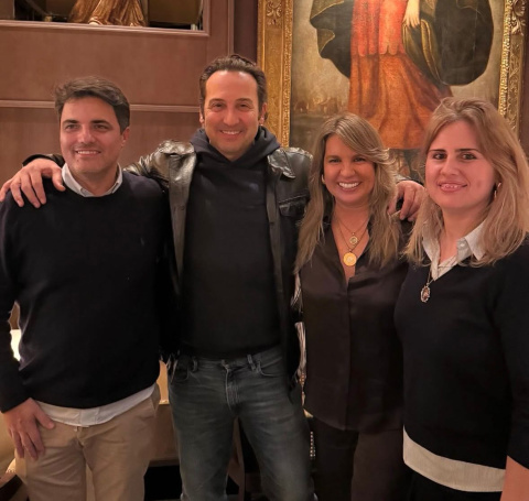 Iker Jiménez y Carmen Porter en Santa Rita en Valencia