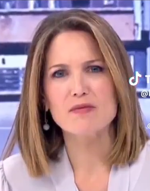 La cara de Silvia Intxaurrondo mientras la mujer iraní relataba la verdad del pueblo de Irán