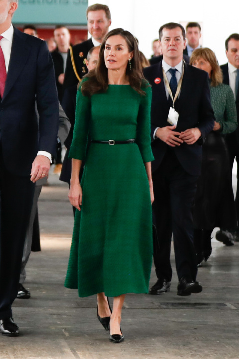 La Reina Letizia en la inauguración de ARCO.