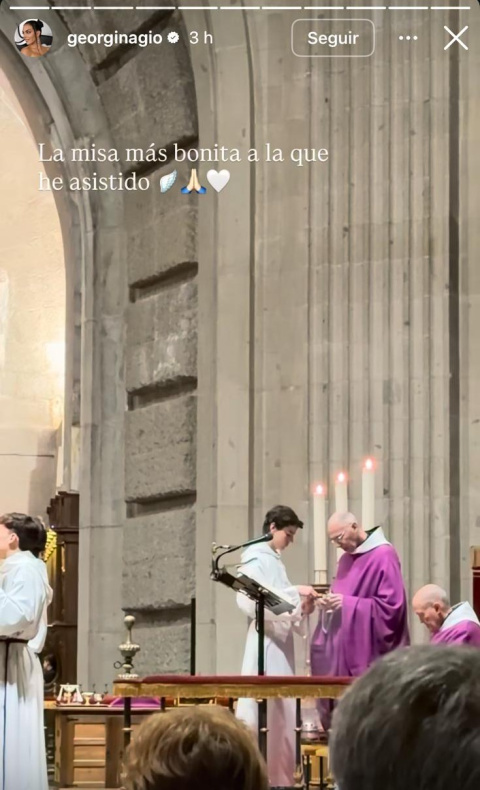 Instantánea de la misa