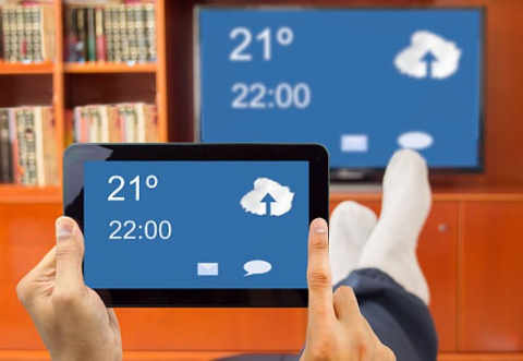 Usar tablet con el televisor